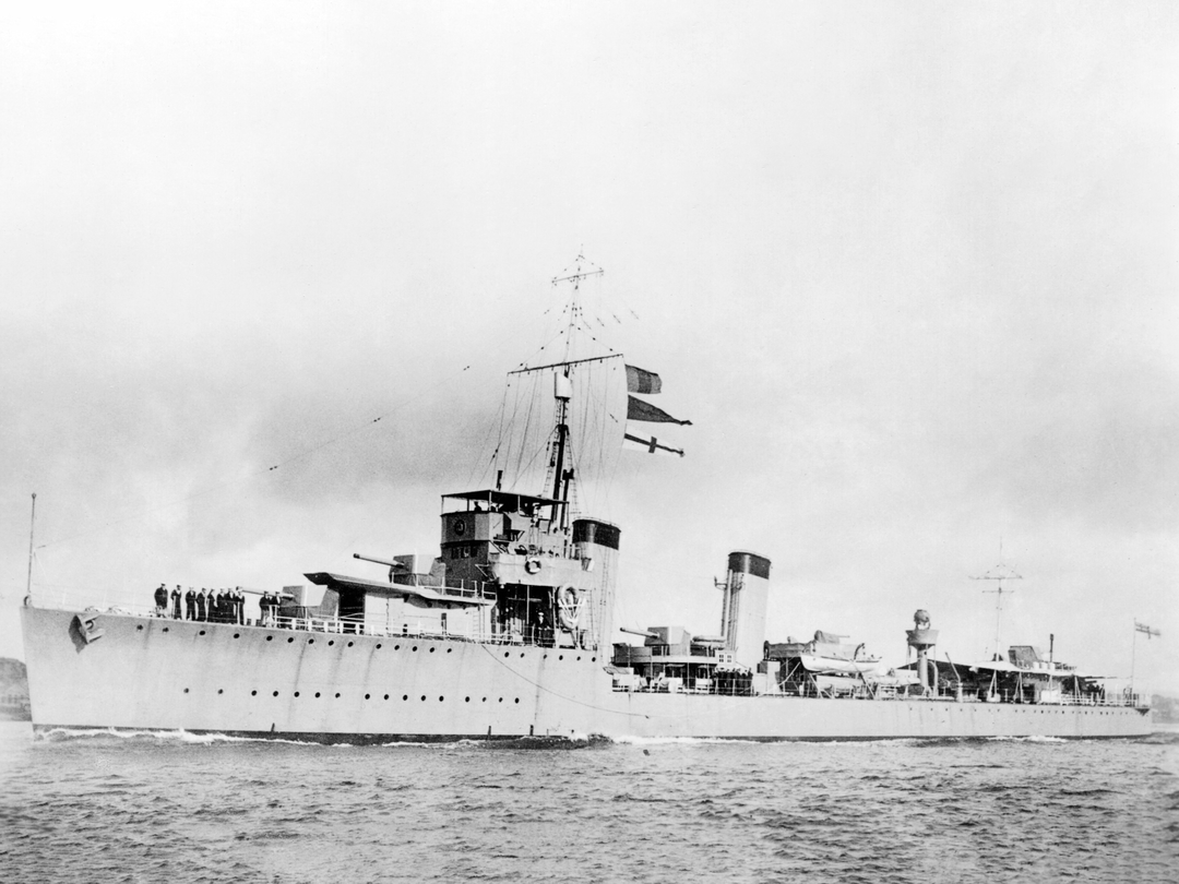 HMS Broke (D83) Royal Navy Thornycroft Type Flotilla Leader Port Side Photo Print Wall Art Decor Posters, Prints, & Visual Artwork Hampshire Prints 6 x 4 No Frame No