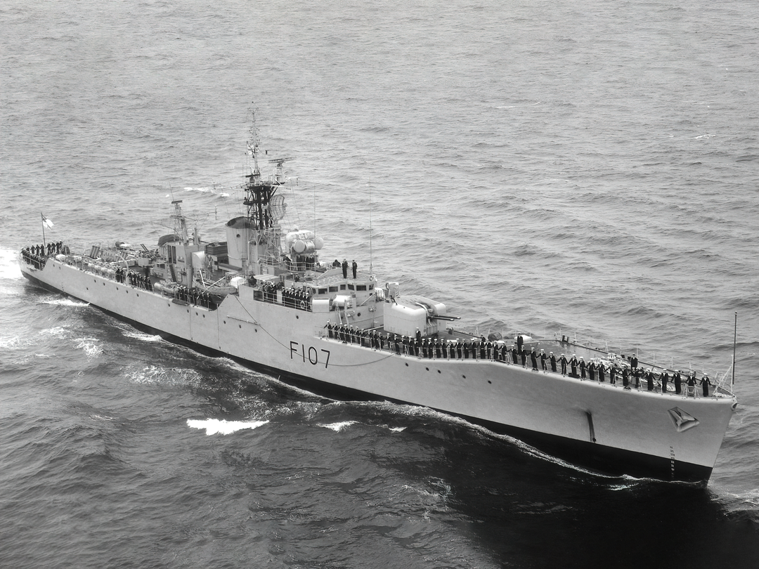 HMS Rothesay F107 Rothesay Class Frigate Procedure Alpha Photo Print - Posters, Prints, & Visual Artwork - by Hampshire Prints (image 1 of 9)