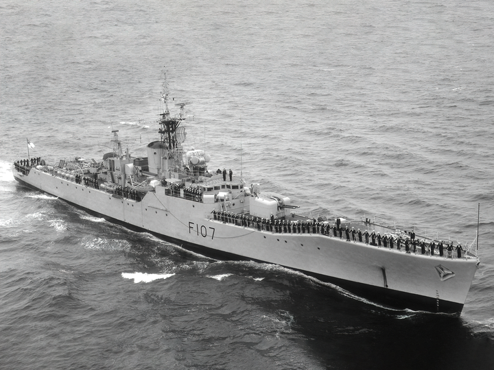 HMS Rothesay F107 Rothesay Class Frigate Procedure Alpha Photo Print - Posters, Prints, & Visual Artwork - by Hampshire Prints (image 1 of 9)