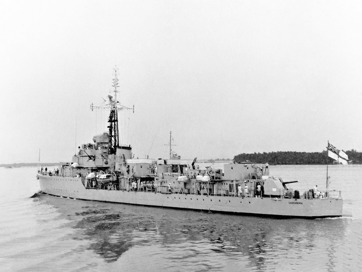 HMS Cassandra (D10) Royal Navy C Class Destroyer Port Quarter View Photo Print Wall Art Decor Posters, Prints, & Visual Artwork Hampshire Prints 6 x 4 No Frame No