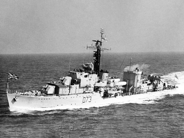 HMS Cavalier D73 C Class Destroyer 1945