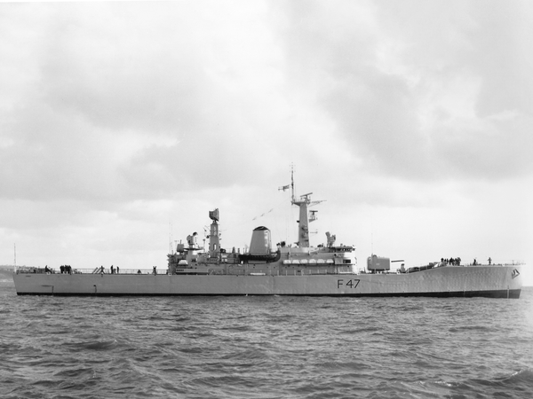 HMS Danae F47 Leander Class Frigate 1967