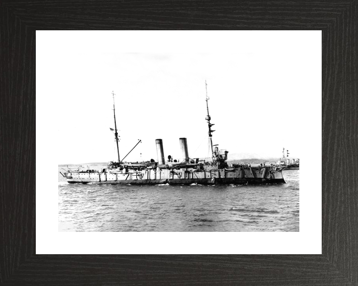 HMS Endymion (1891) Royal Navy Edgar Class Cruiser Starboard View Photo Print Wall Art Decor - Posters, Prints, & Visual Artwork - by Hampshire Prints (image 2 of 9)