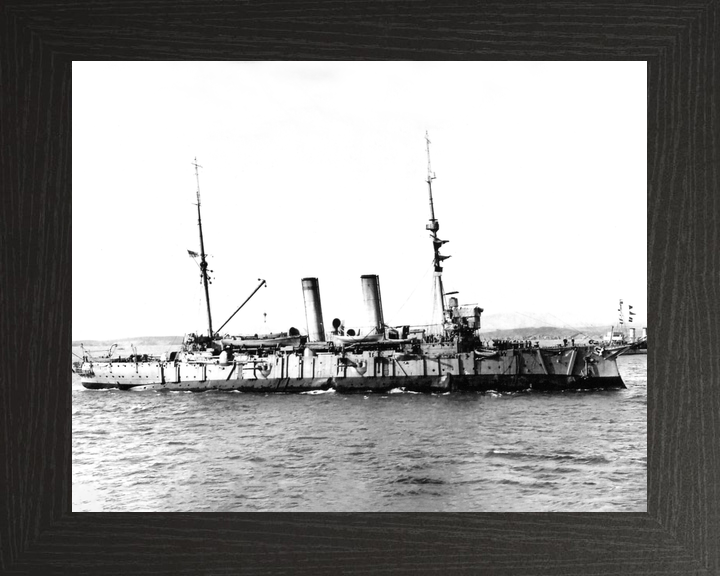 HMS Endymion (1891) Royal Navy Edgar Class Cruiser Starboard View Photo Print Wall Art Decor - Posters, Prints, & Visual Artwork - by Hampshire Prints (image 3 of 9)