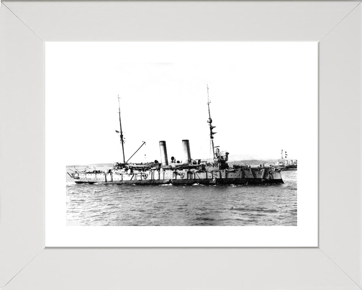 HMS Endymion (1891) Royal Navy Edgar Class Cruiser Starboard View Photo Print Wall Art Decor - Posters, Prints, & Visual Artwork - by Hampshire Prints (image 4 of 9)