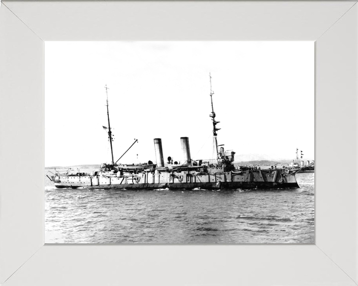 HMS Endymion (1891) Royal Navy Edgar Class Cruiser Starboard View Photo Print Wall Art Decor - Posters, Prints, & Visual Artwork - by Hampshire Prints (image 5 of 9)