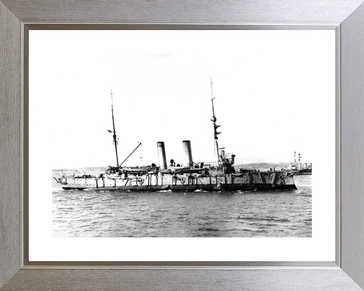 HMS Endymion (1891) Royal Navy Edgar Class Cruiser Starboard View Photo Print Wall Art Decor - Posters, Prints, & Visual Artwork - by Hampshire Prints (image 6 of 9)