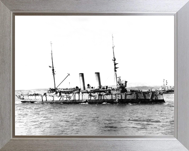 HMS Endymion (1891) Royal Navy Edgar Class Cruiser Starboard View Photo Print Wall Art Decor - Posters, Prints, & Visual Artwork - by Hampshire Prints (image 7 of 9)