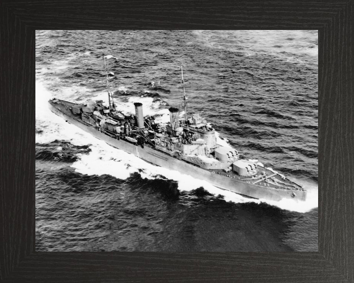 HMS Fiji (58) Royal Navy Fiji Class Light Cruiser Starboard View Photo Print Wall Art Decor - Posters, Prints, & Visual Artwork - by Hampshire Prints (image 3 of 9)