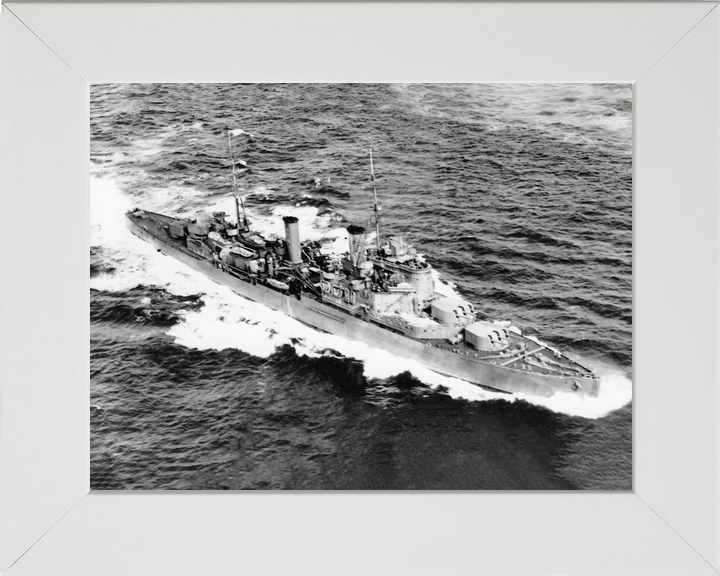 HMS Fiji (58) Royal Navy Fiji Class Light Cruiser Starboard View Photo Print Wall Art Decor - Posters, Prints, & Visual Artwork - by Hampshire Prints (image 5 of 9)