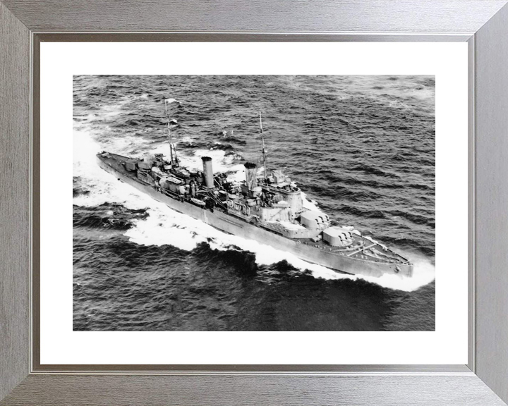 HMS Fiji (58) Royal Navy Fiji Class Light Cruiser Starboard View Photo Print Wall Art Decor - Posters, Prints, & Visual Artwork - by Hampshire Prints (image 6 of 9)