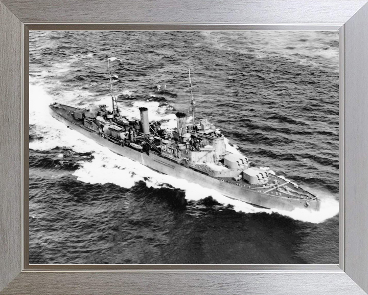 HMS Fiji (58) Royal Navy Fiji Class Light Cruiser Starboard View Photo Print Wall Art Decor - Posters, Prints, & Visual Artwork - by Hampshire Prints (image 7 of 9)