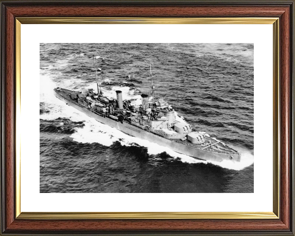 HMS Fiji (58) Royal Navy Fiji Class Light Cruiser Starboard View Photo Print Wall Art Decor - Posters, Prints, & Visual Artwork - by Hampshire Prints (image 8 of 9)