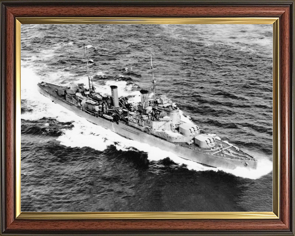 HMS Fiji (58) Royal Navy Fiji Class Light Cruiser Starboard View Photo Print Wall Art Decor - Posters, Prints, & Visual Artwork - by Hampshire Prints (image 9 of 9)