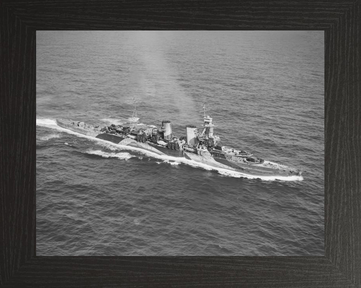 HMS Frobisher (D81) Royal Navy Hawkins Class Cruiser Starboard View Photo Print Wall Art Decor - Posters, Prints, & Visual Artwork - by Hampshire Prints (image 3 of 9)