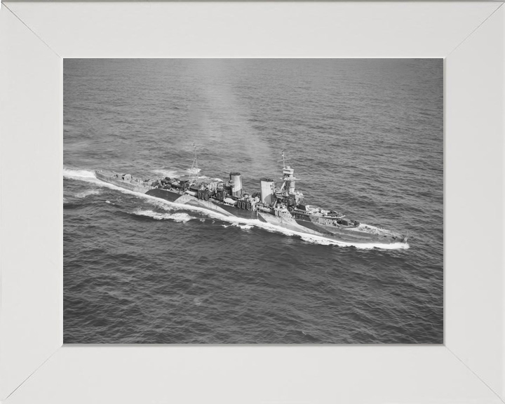 HMS Frobisher (D81) Royal Navy Hawkins Class Cruiser Starboard View Photo Print Wall Art Decor - Posters, Prints, & Visual Artwork - by Hampshire Prints (image 5 of 9)