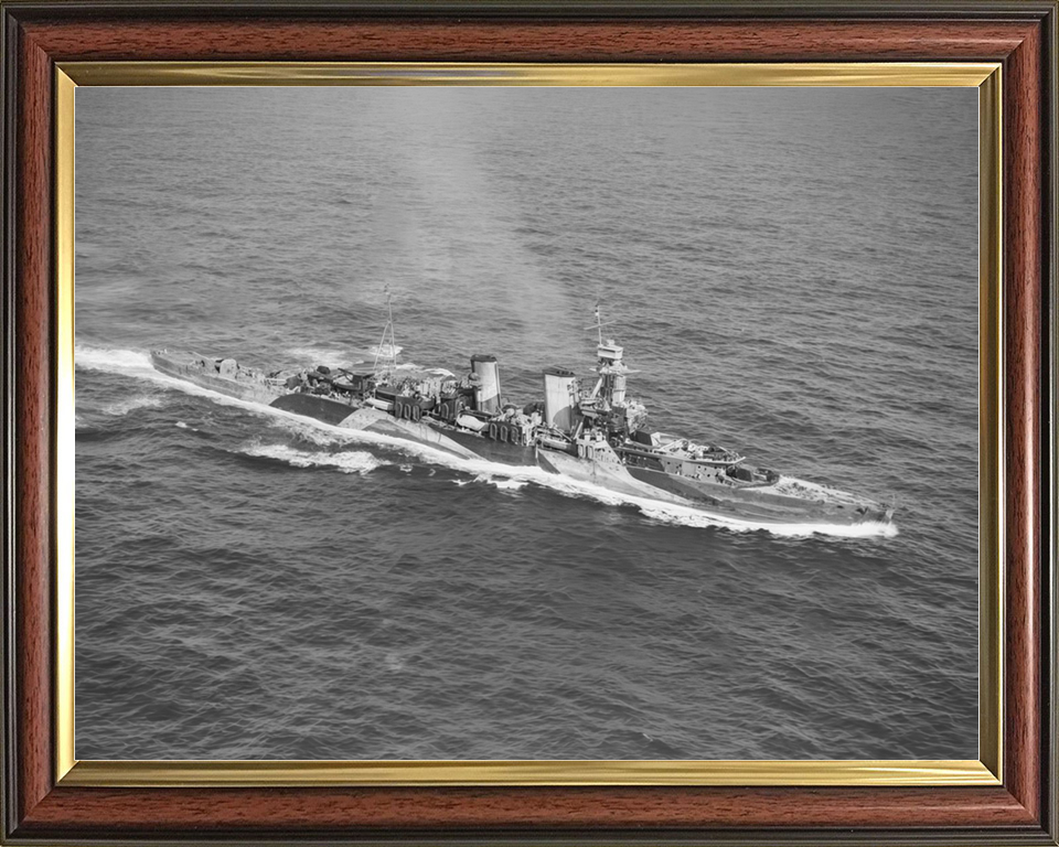 HMS Frobisher (D81) Royal Navy Hawkins Class Cruiser Starboard View Photo Print Wall Art Decor - Posters, Prints, & Visual Artwork - by Hampshire Prints (image 9 of 9)