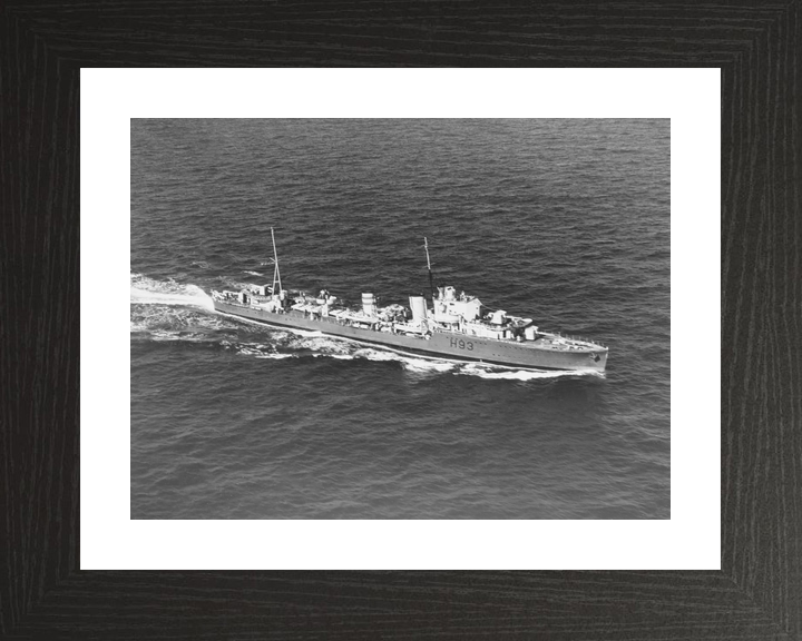 HMS Hereward (H93) Royal Navy H Class Destroyer Starboard View Photo Print Wall Art Decor - Posters, Prints, & Visual Artwork - by Hampshire Prints (image 2 of 9)