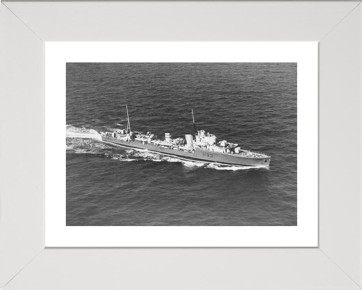 HMS Hereward (H93) Royal Navy H Class Destroyer Starboard View Photo Print Wall Art Decor - Posters, Prints, & Visual Artwork - by Hampshire Prints (image 4 of 9)
