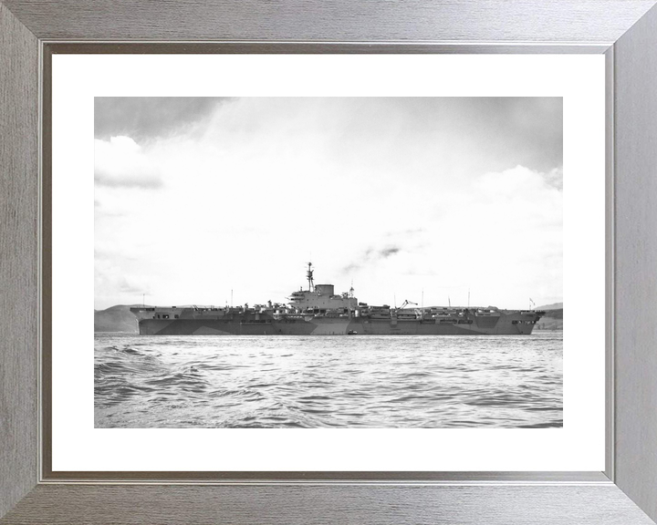 HMS Implacable (R86) Royal Navy Implacable Class Aircraft Carrier Port Beam View Photo Print Wall Art Decor - Posters, Prints, & Visual Artwork - by Hampshire Prints (image 6 of 9)