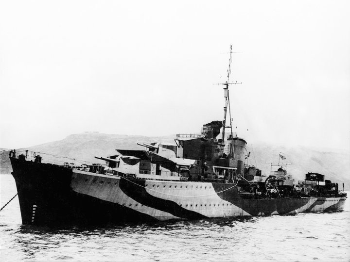 HMS Javelin F61 J Class Destroyer 1941 Photo Print - Posters, Prints, & Visual Artwork - by Hampshire Prints (image 1 of 9)
