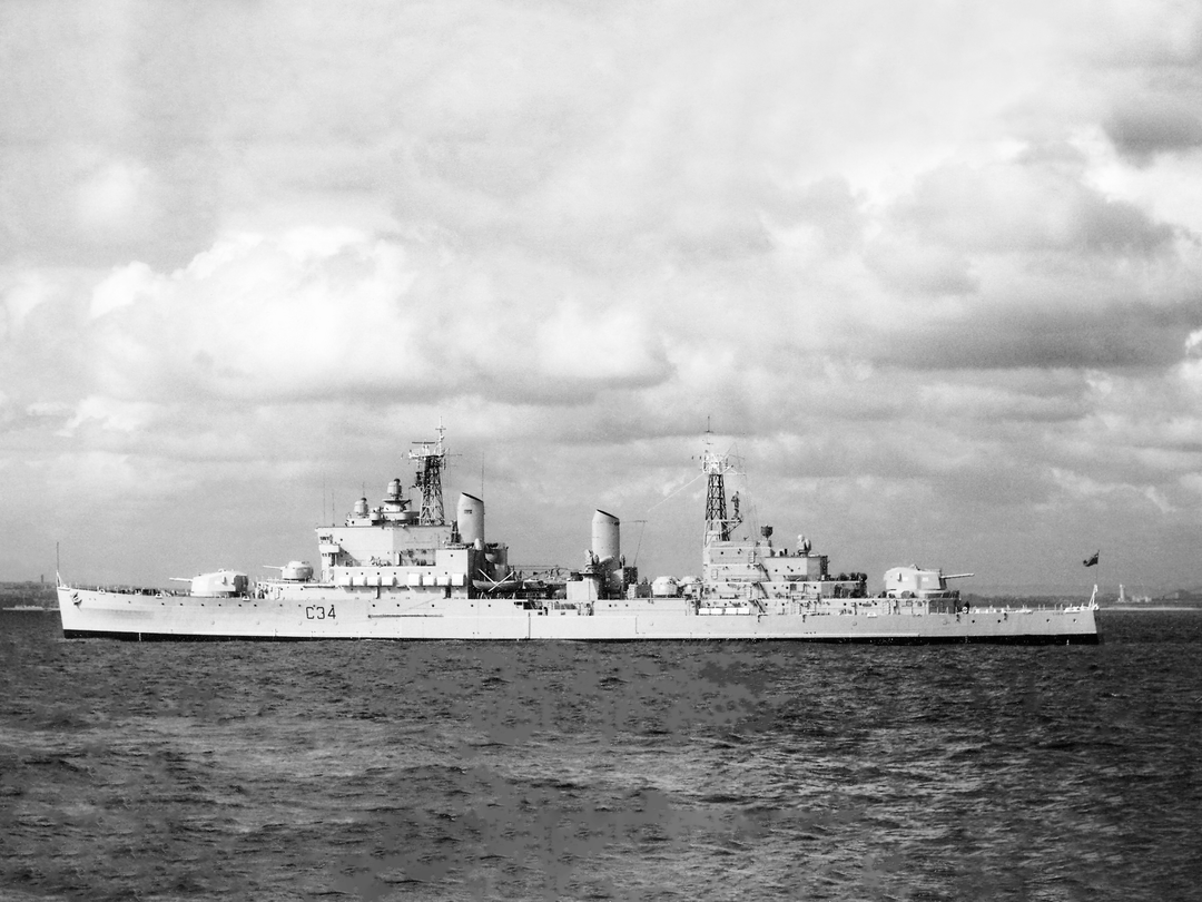 HMS Lion C34 Tiger Class Light Cruiser Photo Print - Posters, Prints, & Visual Artwork - by Hampshire Prints (image 1 of 9)