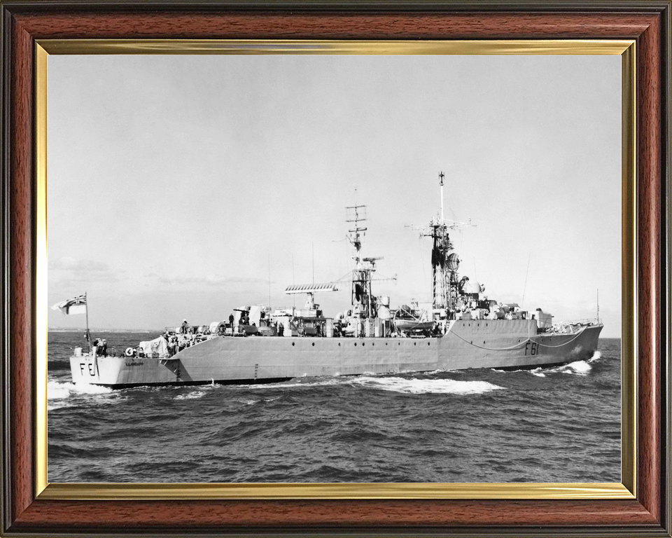 HMS Llandaff F61 Salisbury Class Frigate 1958 Photo Print - Posters, Prints, & Visual Artwork - by Hampshire Prints (image 9 of 9)
