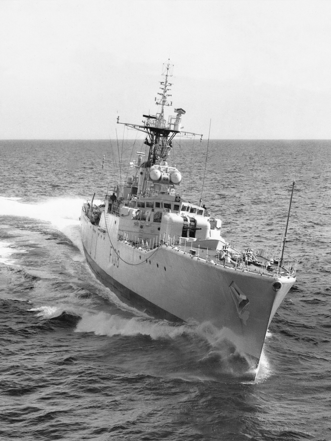 HMS Londonderry F108 Rothesay Class Frigate September 1961 Photo Print - Posters, Prints, & Visual Artwork - by Hampshire Prints (image 1 of 9)