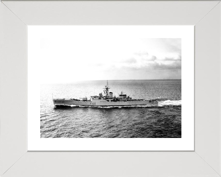 HMS Lowestoft F103 Rothesay Class Frigate 1961 Photo Print - Posters, Prints, & Visual Artwork - by Hampshire Prints (image 4 of 9)