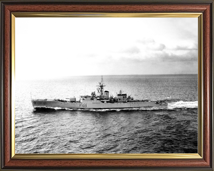 HMS Lowestoft F103 Rothesay Class Frigate 1961 Photo Print - Posters, Prints, & Visual Artwork - by Hampshire Prints (image 9 of 9)