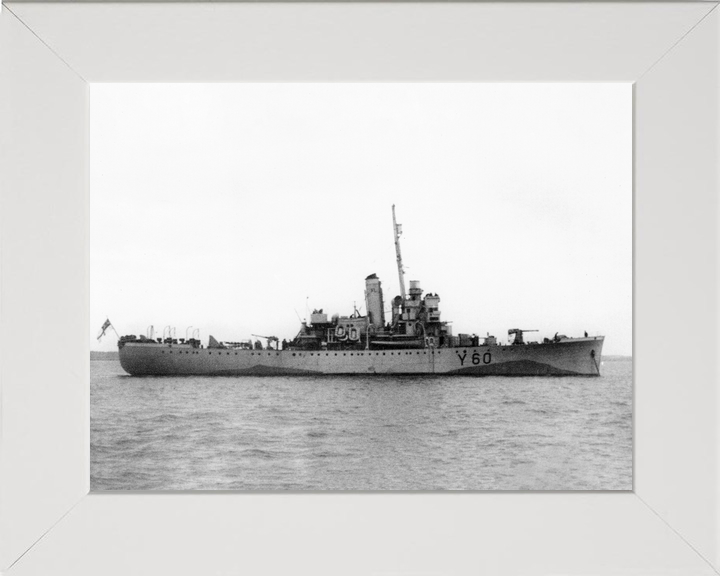 HMS Lulworth Y60 Banff Class Sloop 1943 Photo Print - Posters, Prints, & Visual Artwork - by Hampshire Prints (image 5 of 9)