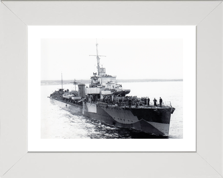 HMS Malcolm D19 Admiral Class Destroyer Photo Print - Posters, Prints, & Visual Artwork - by Hampshire Prints (image 4 of 9)