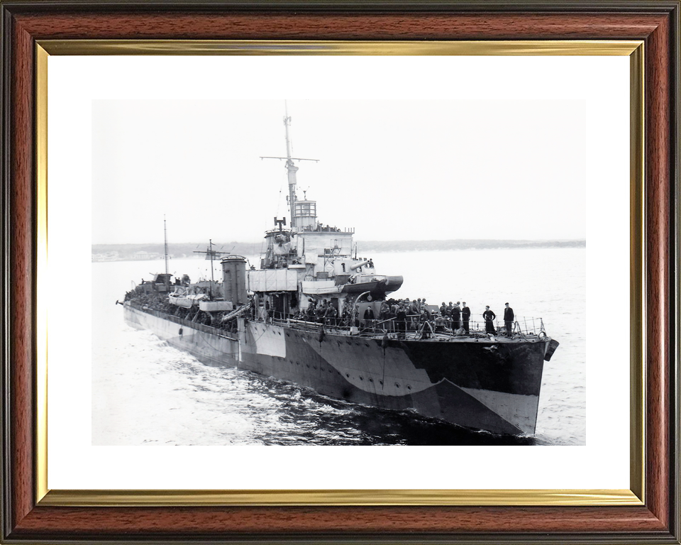 HMS Malcolm D19 Admiral Class Destroyer Photo Print - Posters, Prints, & Visual Artwork - by Hampshire Prints (image 8 of 9)