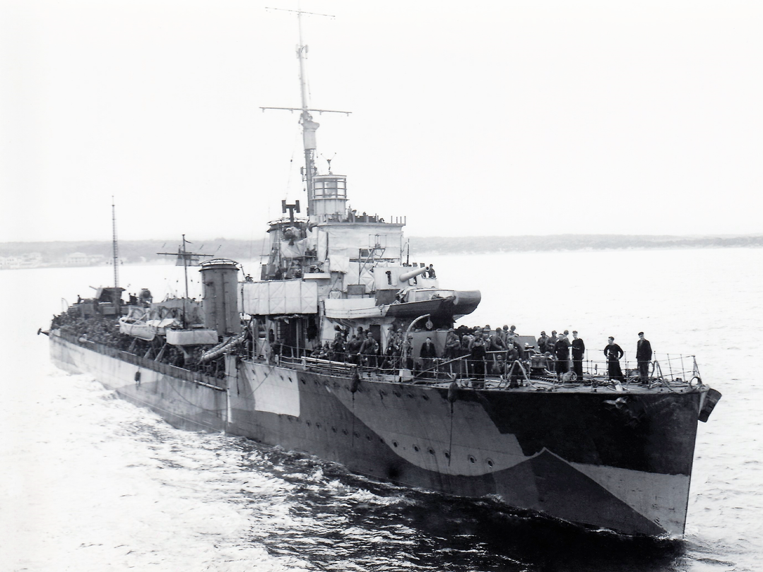 HMS Malcolm D19 Admiral Class Destroyer Photo Print - Posters, Prints, & Visual Artwork - by Hampshire Prints (image 1 of 9)