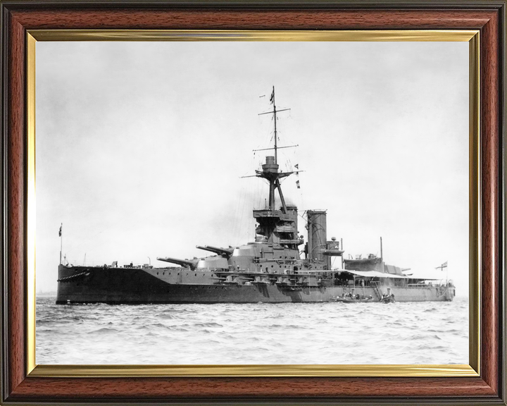 HMS Marlborough 1912 Iron Duke Class Battleship 1912 Photo Print - Posters, Prints, & Visual Artwork - by Hampshire Prints (image 9 of 9)