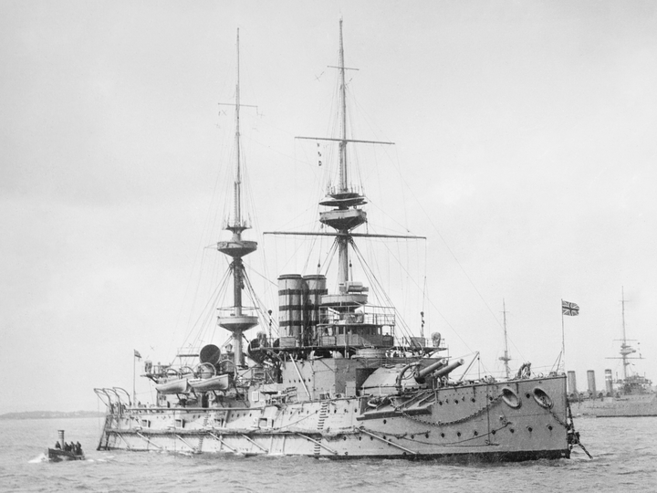 HMS Mars 1896 Majestic Class Pre Dreadnought 1919 Photo Print - Posters, Prints, & Visual Artwork - by Hampshire Prints (image 1 of 9)