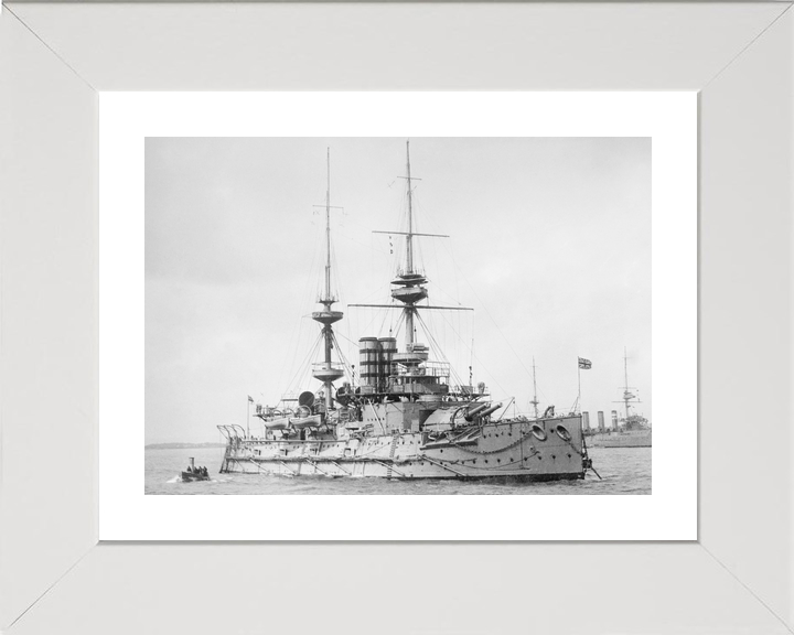 HMS Mars 1896 Majestic Class Pre Dreadnought 1919 Photo Print - Posters, Prints, & Visual Artwork - by Hampshire Prints (image 4 of 9)