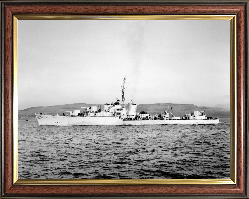 HMS Matchless G52 M Class Destroyer February 1942 Photo Print - Posters, Prints, & Visual Artwork - by Hampshire Prints (image 9 of 9)