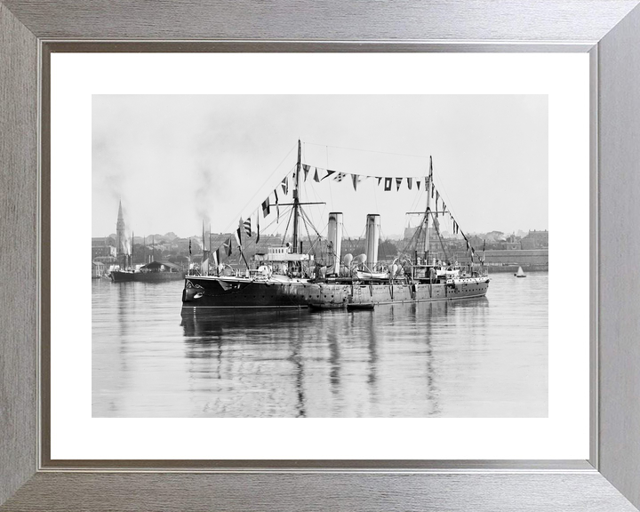 HMS Melampus 1890 Apollo Class Cruiser June 1893 Photo Print - Posters, Prints, & Visual Artwork - by Hampshire Prints (image 6 of 9)