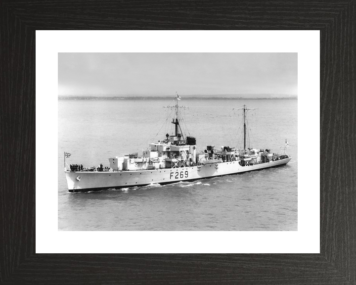 HMS Meon F269 River Class Frigate 1953 Photo Print - Posters, Prints, & Visual Artwork - by Hampshire Prints (image 2 of 9)