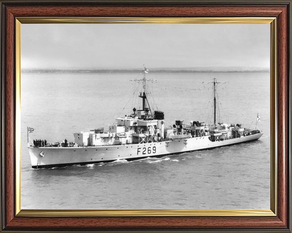 HMS Meon F269 River Class Frigate 1953 Photo Print - Posters, Prints, & Visual Artwork - by Hampshire Prints (image 9 of 9)