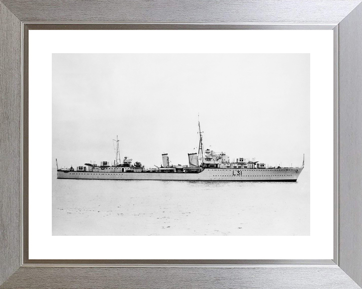 HMS Mohawk F31 Tribal Class Destroyer September 1938 Photo Print - Posters, Prints, & Visual Artwork - by Hampshire Prints (image 6 of 9)