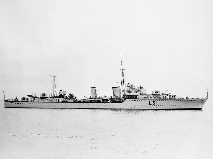 HMS Mohawk F31 Tribal Class Destroyer September 1938 Photo Print - Posters, Prints, & Visual Artwork - by Hampshire Prints (image 1 of 9)