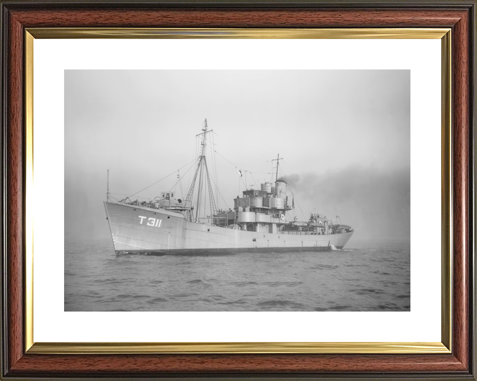 HMS Mullet T311 Fish Class Trawler November 1942 Photo Print - Posters, Prints, & Visual Artwork - by Hampshire Prints (image 8 of 9)