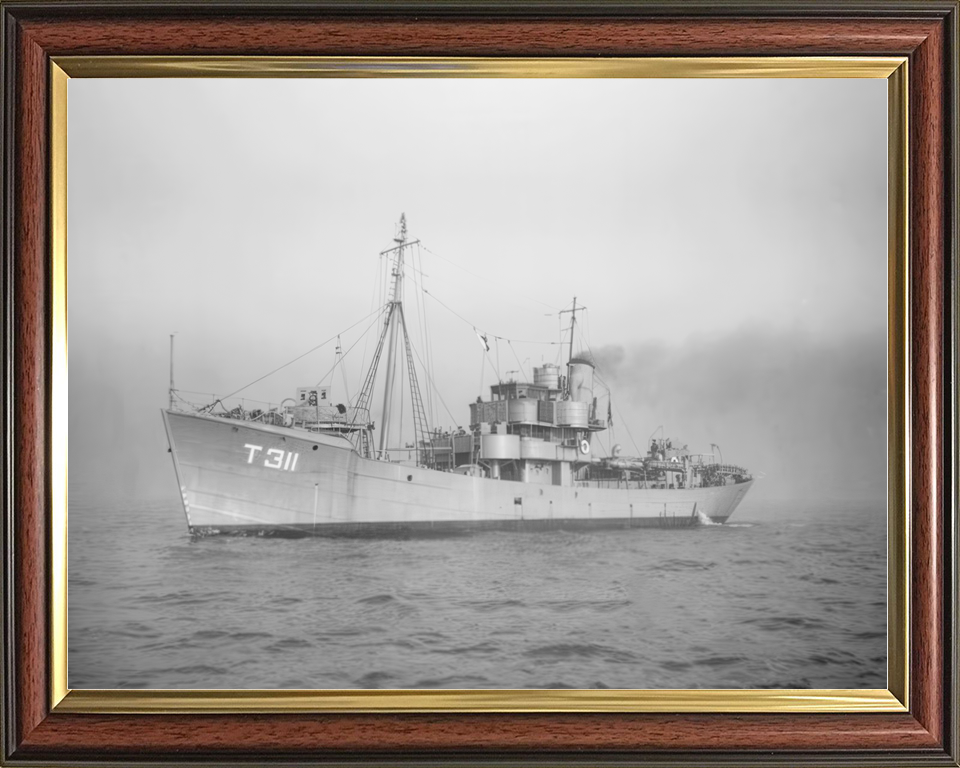 HMS Mullet T311 Fish Class Trawler November 1942 Photo Print - Posters, Prints, & Visual Artwork - by Hampshire Prints (image 9 of 9)