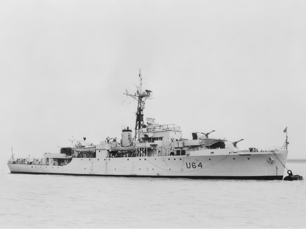 HMS Nereide U64 Black Swan Class Sloop May 1946