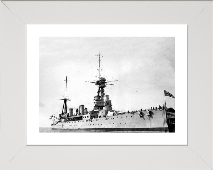 HMS New Zealand 1911 Indefatigable Class Cruiser May 1919 Photo Print - Posters, Prints, & Visual Artwork - by Hampshire Prints (image 4 of 9)