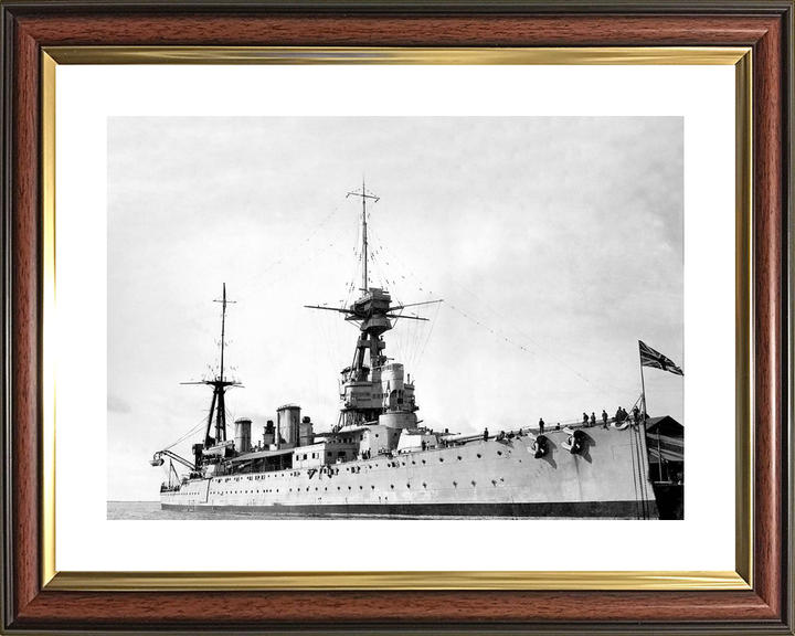 HMS New Zealand 1911 Indefatigable Class Cruiser May 1919 Photo Print - Posters, Prints, & Visual Artwork - by Hampshire Prints (image 8 of 9)