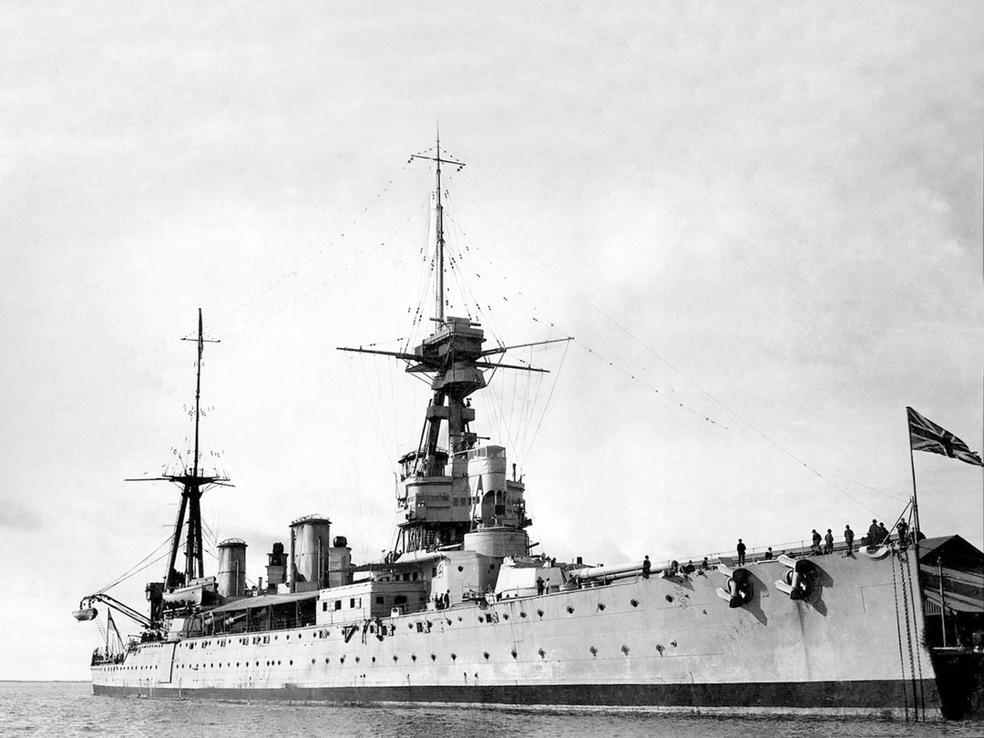 HMS New Zealand 1911 Indefatigable Class Cruiser May 1919 Photo Print - Posters, Prints, & Visual Artwork - by Hampshire Prints (image 1 of 9)