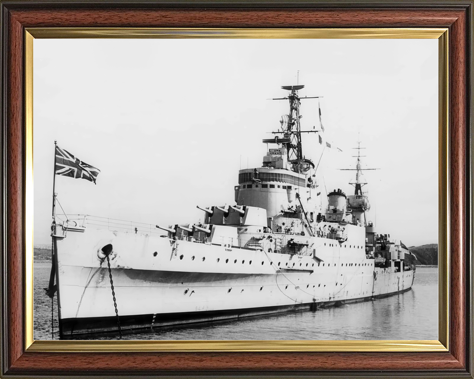 HMS Newcastle C76 Town Class Light Cruiser Photo Print - Posters, Prints, & Visual Artwork - by Hampshire Prints (image 9 of 9)